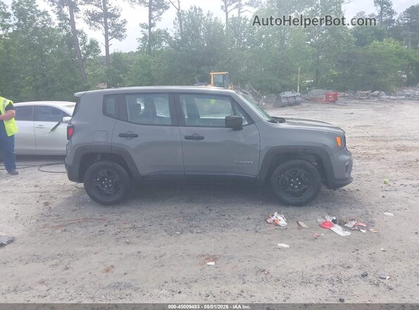 ZACNJAABXLPL35920 2020 JEEP RENEGADE Gray Вид задньої частини салону