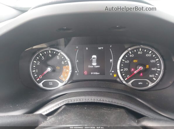 ZACNJAABXLPL35920 2020 JEEP RENEGADE Gray Вид задніх сидінь