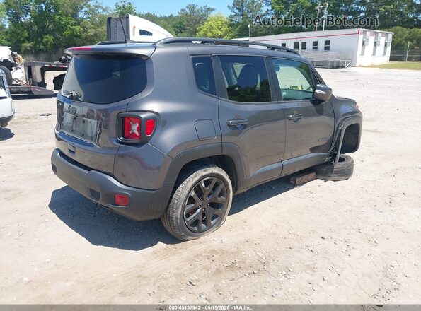 ZACNJABB0KPK00412 2019 JEEP RENEGADE Gray უკანა მარჯვენა