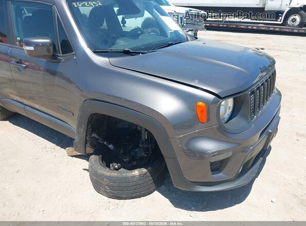 ZACNJABB0KPK00412 2019 JEEP RENEGADE Gray წინა ხედი