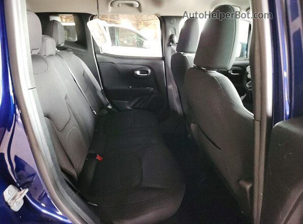 ZACNJABB0KPK19882 2019 JEEP RENEGADE Blue Սալոնի հետևի տեսք