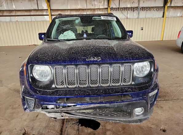 ZACNJABB0KPK19882 2019 JEEP RENEGADE Blue Դիմացի տեսք