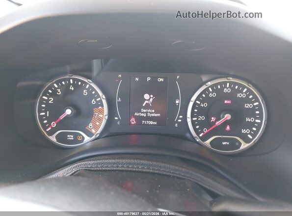 ZACNJABB0LPL46343 2020 JEEP RENEGADE White Widok tylnych siedzeń