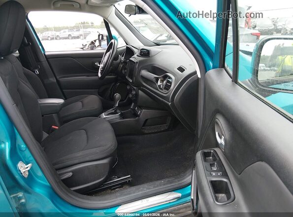 ZACNJABB2LPL93048 2020 JEEP RENEGADE Blue Вид салону спереду