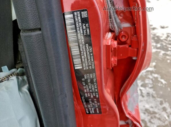 ZACNJABB3KPK04454 2019 JEEP RENEGADE Red Вид наклейки з VIN-кодом