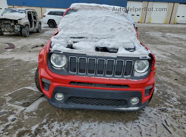ZACNJABB3KPK04454 2019 JEEP RENEGADE Red Вид спереду