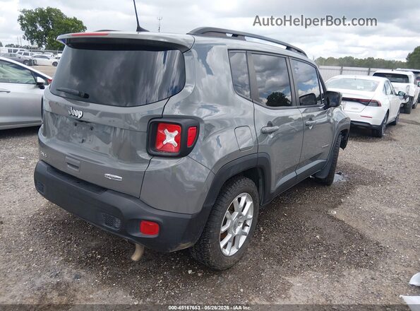 ZACNJABB3LPL10274 2020 JEEP RENEGADE Gray Задня права чверть