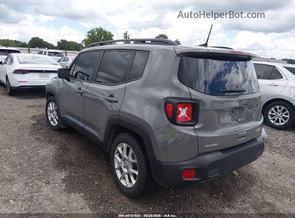 ZACNJABB3LPL10274 2020 JEEP RENEGADE Gray Задня ліва чверть