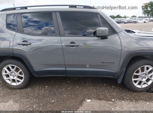 ZACNJABB3LPL10274 2020 JEEP RENEGADE Gray Вид задньої частини салону