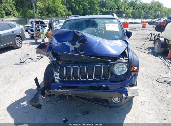ZACNJABB3LPL56882 2020 JEEP RENEGADE Blue Դիմացի տեսք