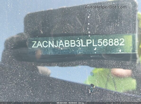 ZACNJABB3LPL56882 2020 JEEP RENEGADE Blue Շարժիչի բաժամունքի տեսք