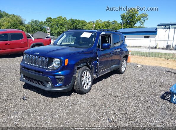 ZACNJABB5KPK41909 2019 JEEP RENEGADE Blue Front left