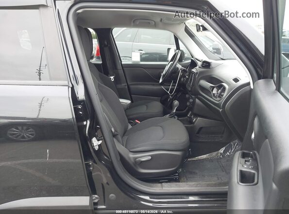 ZACNJABB5LPL61257 2020 JEEP RENEGADE Черный Вид салона спереди
