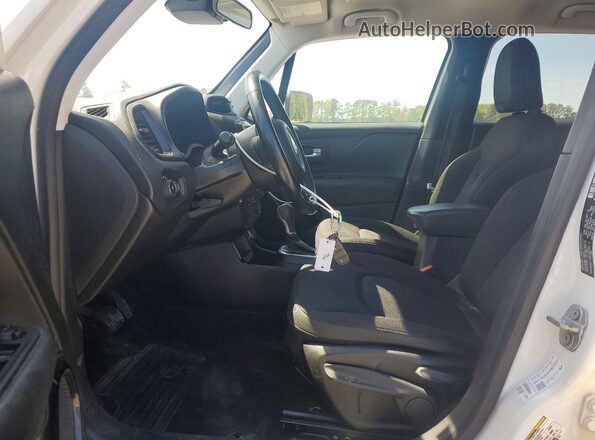 ZACNJABB6KPJ75015 2019 JEEP RENEGADE Белый Вид салона спереди