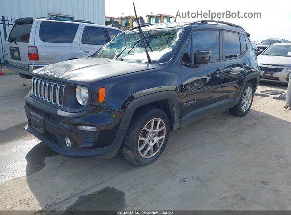 ZACNJABB6KPJ78299 2019 JEEP RENEGADE Black Vista tres cuartos delantera izquierda