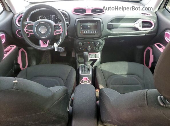 ZACNJABB6LPL78830 2020 JEEP RENEGADE White Vista del salpicadero