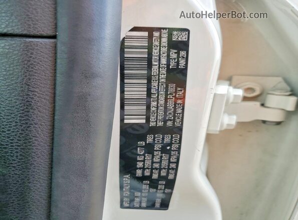 ZACNJABB6LPL78830 2020 JEEP RENEGADE White Vista de la etiqueta del VIN