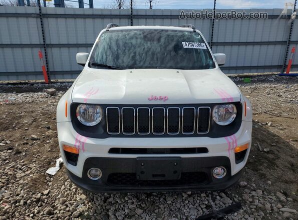 ZACNJABB6LPL78830 2020 JEEP RENEGADE White Vista frontal