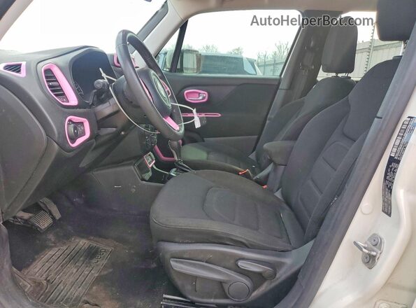 ZACNJABB6LPL78830 2020 JEEP RENEGADE White Vista interior delantera