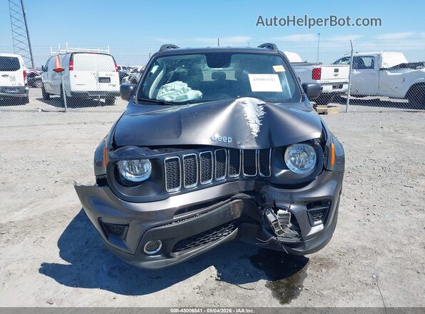 ZACNJABB7LPL47666 2020 JEEP RENEGADE Серый Вид щитка приборов