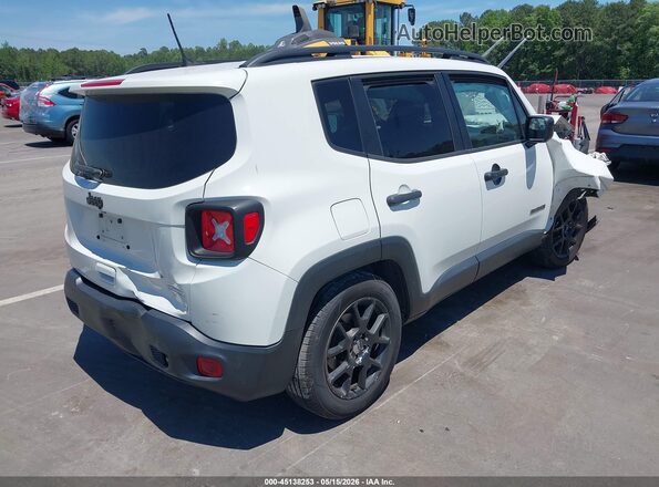 ZACNJABB9KPK89591 2019 JEEP RENEGADE White Trasero derecho