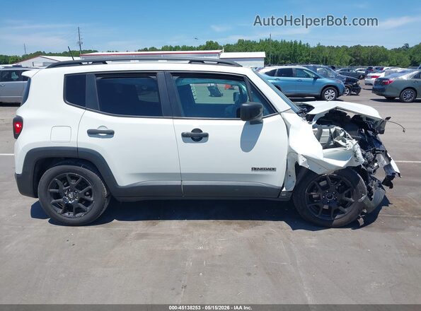 ZACNJABB9KPK89591 2019 JEEP RENEGADE White Vista del cuadro de instrumentos