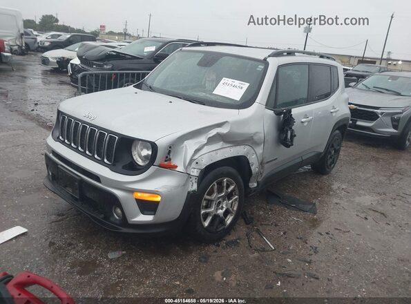 ZACNJABB9LPL05628 2020 JEEP RENEGADE Silver წინა მარცხენა ხედი სამი მეოთხედიდან