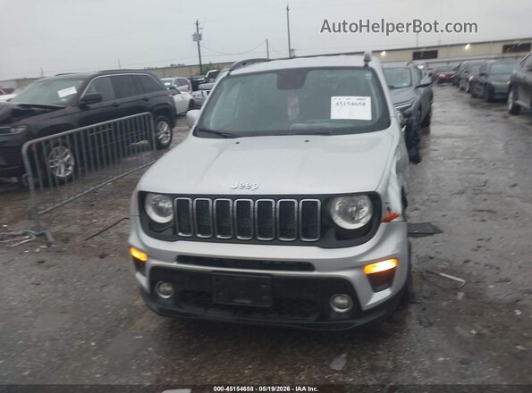 ZACNJABB9LPL05628 2020 JEEP RENEGADE Silver ხელსაწყოთა პანელის ხედი