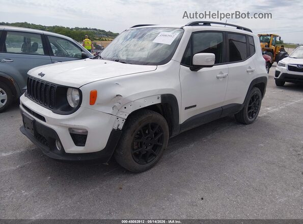 ZACNJABBXLPL02334 2020 JEEP RENEGADE White Vista tres cuartos delantera izquierda