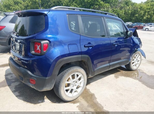 ZACNJBA18KPK31387 2019 JEEP RENEGADE Blue Հետևի աջ