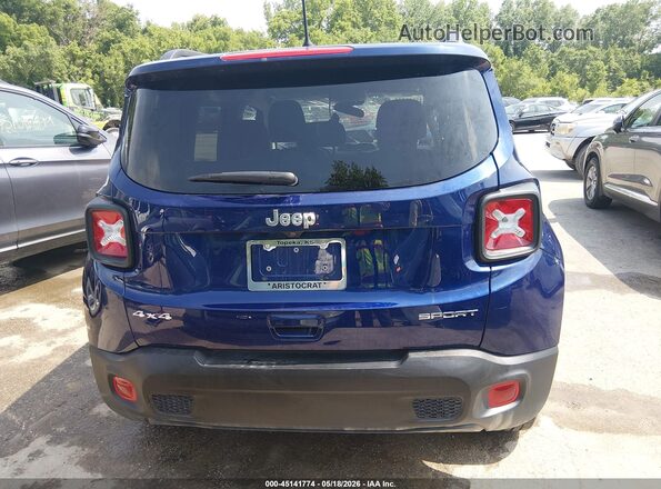 ZACNJBA18KPK31387 2019 JEEP RENEGADE Blue 