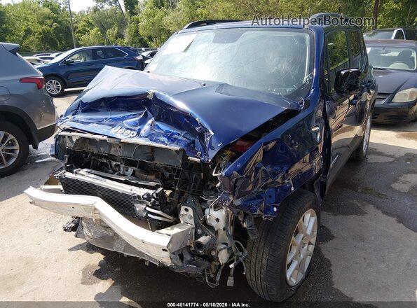 ZACNJBA18KPK31387 2019 JEEP RENEGADE Blue Դիմացի տեսք