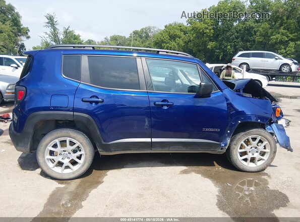 ZACNJBA18KPK31387 2019 JEEP RENEGADE Blue Սալոնի հետևի տեսք