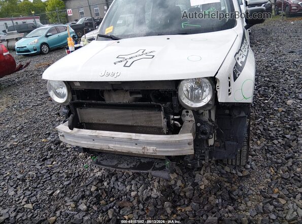 ZACNJBAB1KPK08610 2019 JEEP RENEGADE White Widok z przodu