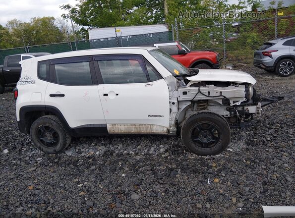 ZACNJBAB1KPK08610 2019 JEEP RENEGADE White Widok wnętrza 360 stopni