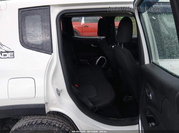ZACNJBAB1KPK08610 2019 JEEP RENEGADE White Widok naklejki z numerem VIN