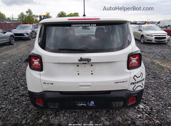 ZACNJBAB1KPK08610 2019 JEEP RENEGADE White 