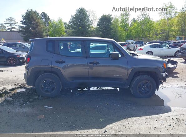 ZACNJBAB3KPJ73522 2019 JEEP RENEGADE Серый Панорамный вид салона 360°