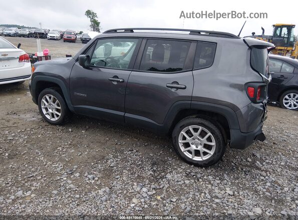ZACNJBAB3KPK14621 2019 JEEP RENEGADE Серый Задняя левая четверть