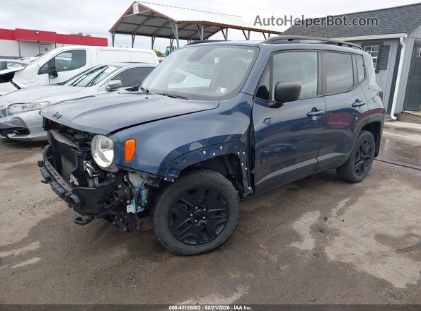 ZACNJBAB6LPL86921 2020 JEEP RENEGADE Blue Front left
