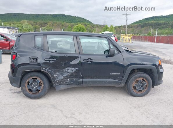 ZACNJBAB9KPJ75727 2019 JEEP RENEGADE Черный Вид спереди