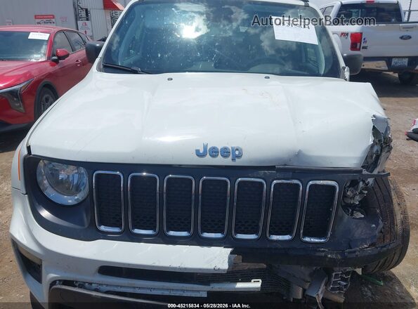ZACNJBAB9KPK05423 2019 JEEP RENEGADE White Սալոնի հետևի տեսք