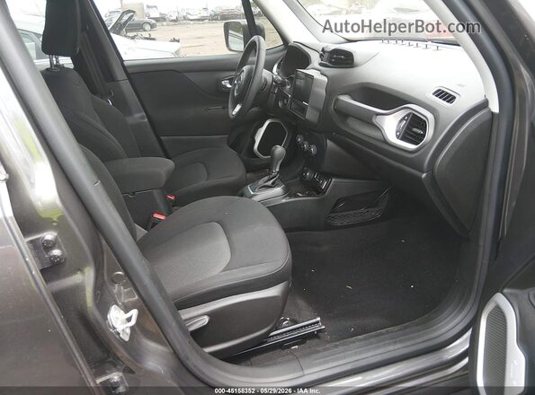 ZACNJBAB9KPK08015 2019 JEEP RENEGADE Серый Вид салона спереди
