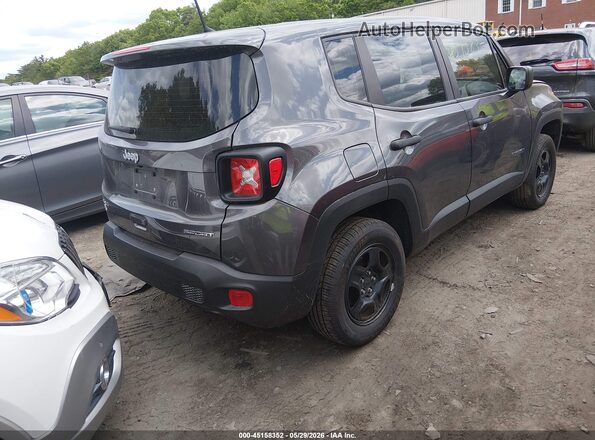 ZACNJBAB9KPK08015 2019 JEEP RENEGADE Серый Задняя правая четверть