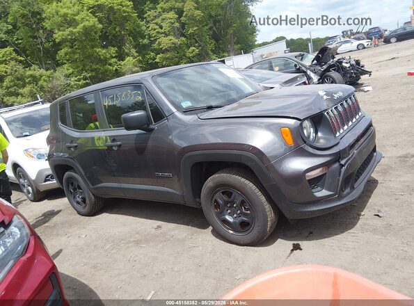 ZACNJBAB9KPK08015 2019 JEEP RENEGADE Серый Панорамный вид салона 360°