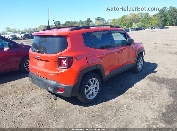 ZACNJBABXKPJ91631 2019 JEEP RENEGADE Orange უკანა მარჯვენა