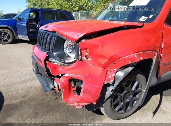 ZACNJBB13LPK95045 2020 JEEP RENEGADE Red Widok z przodu