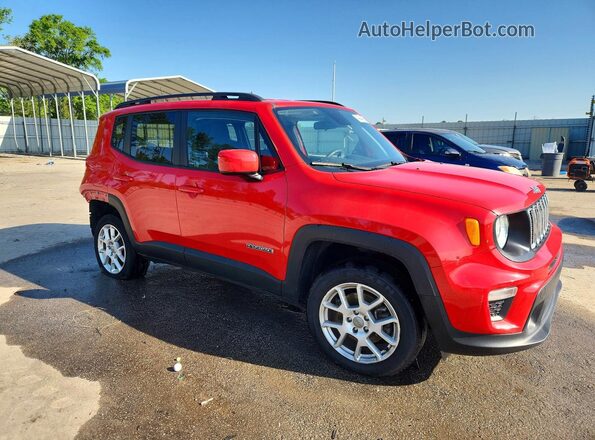 ZACNJBB18LPL10025 2020 JEEP RENEGADE Красный Передняя правая четверть