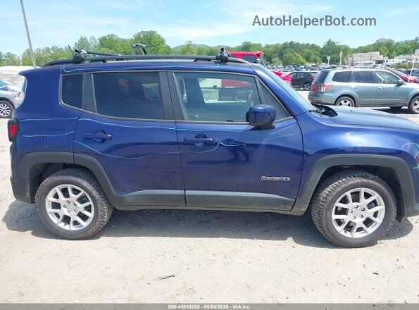 ZACNJBBB0LPL73046 2020 JEEP RENEGADE Blue Вид задньої частини салону