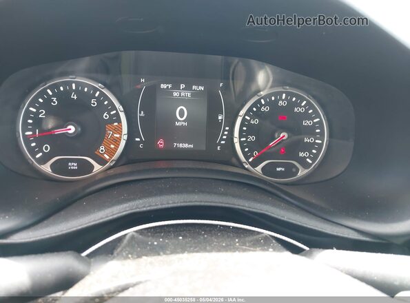 ZACNJBBB0LPL73046 2020 JEEP RENEGADE Blue Вид задніх сидінь